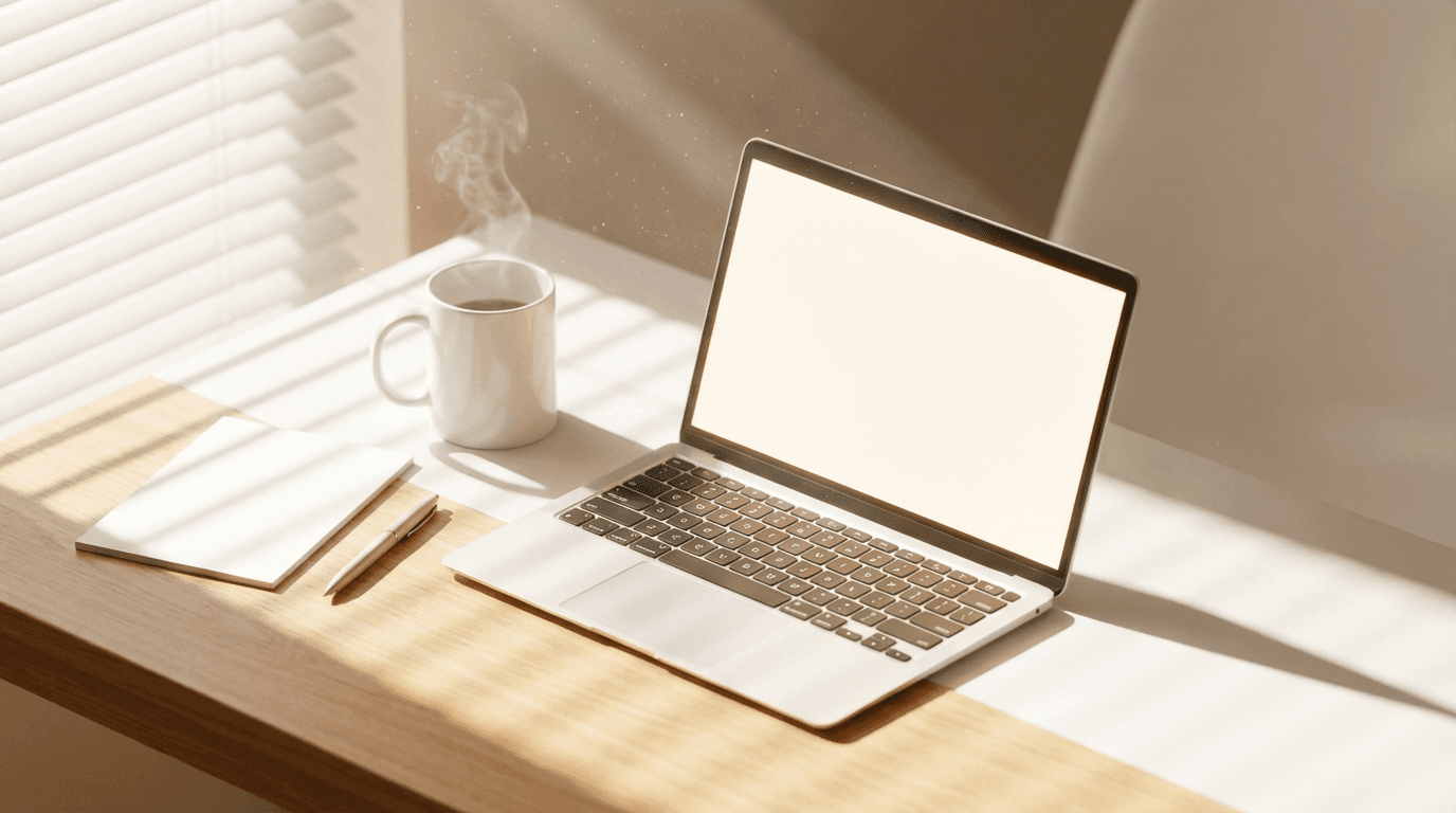Developer working on mobile app interface at desk